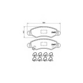 Колодки тормозные дисковые для CHEVROLET CRUZE / OPEL AGILA(A) / SUBARU JUSTY(G3X) / SUZUKI IGNIS(FH), WAGON R, WAGON R+(MM) <b>BREMBO P 79 015 / 23605</b>
