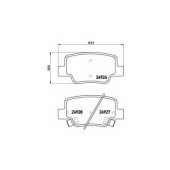 Колодки тормозные дисковые для TOYOTA VERSO(#AUR2#,#ZGR2#) <b>BREMBO P 83 114 / 24926</b>