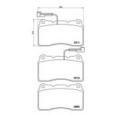 Колодки тормозные дисковые для LANCIA KAPPA(838,838A,838B) / VOLVO S60 <b>BREMBO P 23 078 / 23092</b>