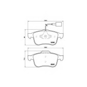 Колодки тормозные дисковые <b>BREMBO P 23 132</b>