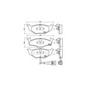 Колодки тормозные дисковые для SKODA FABIA(6Y2,6Y3,6Y5), ROOMSTER(5J) / VW POLO(9N#) <b>BREMBO P 85 071 / 21866</b>