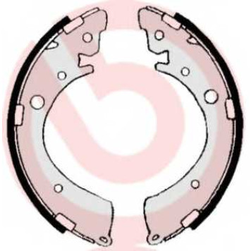 Комплект тормозных колодок для HONDA ACCORD(CA), CIVIC(EG, EH, EJ, EK, EM1, EM2, EP, ES, EU, EV, MA, MB), HR(GH), LOGO(GA3) <b>BREMBO S 28 506</b>