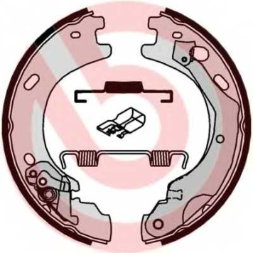 Комплект колодок стояночной тормозной системы BREMBO S 44 510