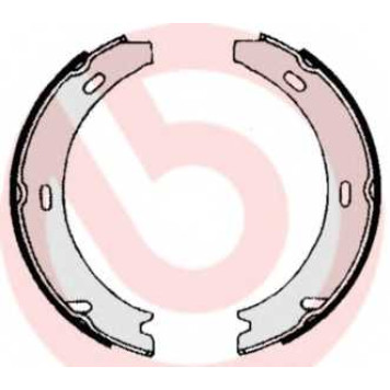 Комплект колодок стояночной тормозной системы BREMBO S 50 502