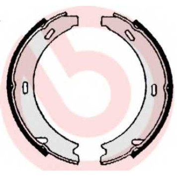 Комплект колодок стояночной тормозной системы BREMBO S 50 508