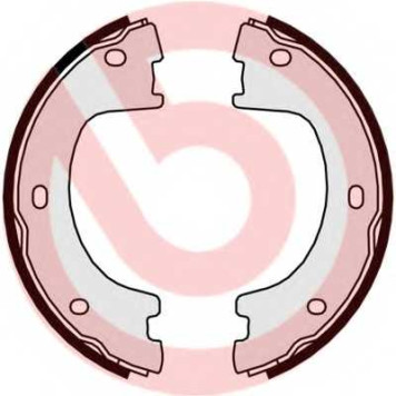Комплект колодок стояночной тормозной системы BREMBO S 50 521