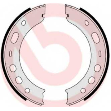 Комплект колодок стояночной тормозной системы BREMBO S 65 503