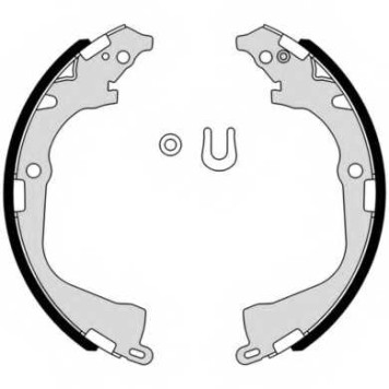 Комплект тормозных колодок для VW AMAROK(2H#,S1B) <b>BREMBO S 85 541</b>