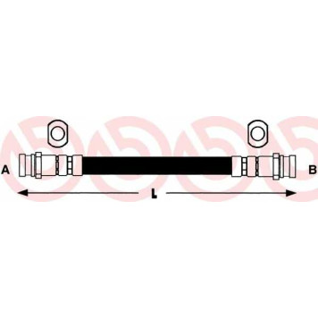 Тормозной шланг BREMBO T 79 011