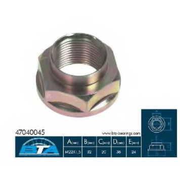 Осевая гайка BTA 47040045BTA