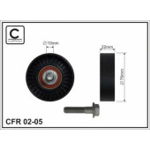 Паразитный / ведущий ролик поликлинового ременя CAFFARO 02-05