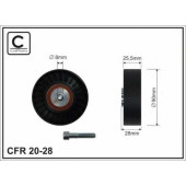 Паразитный / ведущий ролик поликлинового ременя CAFFARO 20-28
