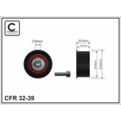 Паразитный / ведущий ролик зубчатого ремня CAFFARO 32-39