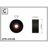 Натяжной ролик поликлинового ременя CAFFARO 418-99