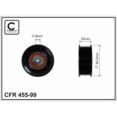 Паразитный / ведущий ролик поликлинового ременя CAFFARO 455-99