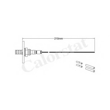 Лямбда-зонд CALORSTAT by Vernet LS110011