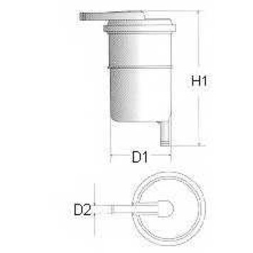 Фильтр топливный CHAMPION L110 / L110/606