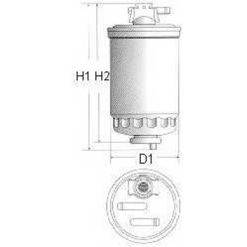 Фильтр топливный CHAMPION L144 / L144/606