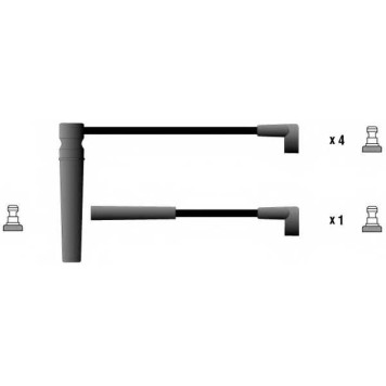 Комплект проводов зажигания CHAMPION LS-182 / LS-182/190