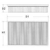 Фильтр воздушный CHAMPION U506 / U506/606