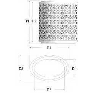Фильтр воздушный CHAMPION W225 / W225/606