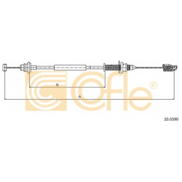 Тросик газа COFLE 92.10.0390 / 10.0390