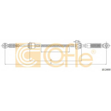 Трос, ступенчатая коробка передач COFLE 92.10.2450 / 10.2450