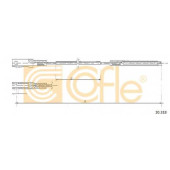 Трос управления сцеплением COFLE 92.10.318 / 10.318