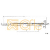 Трос управления сцеплением COFLE 92.10.340 / 10.340