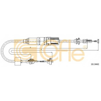 Трос управления сцеплением COFLE 92.10.3442 / 10.3442