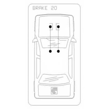 Трос стояночной тормозной системы COFLE 92.10.4611 / 10.4611-1