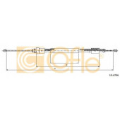 Трос стояночной тормозной системы COFLE 92.10.4706 / 10.4706