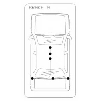 Трос стояночной тормозной системы COFLE 92.10.4733 / 10.4733-1