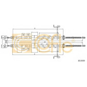 Трос стояночной тормозной системы COFLE 92.10.5335 / 10.5335