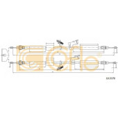 Трос стояночной тормозной системы COFLE 92.10.5370 / 10.5370