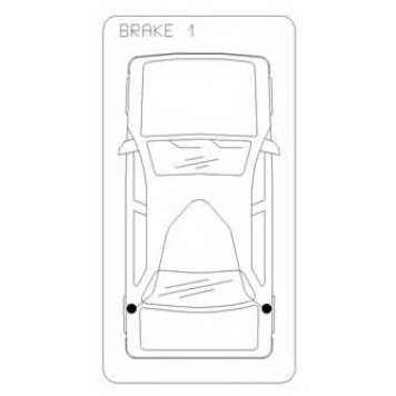 Трос стояночной тормозной системы COFLE 92.10.591 / 10.591-1
