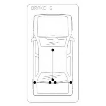 Трос стояночной тормозной системы COFLE 92.10.6222 / 10.6222-1