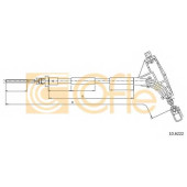 Трос стояночной тормозной системы COFLE 92.10.6222 / 10.6222