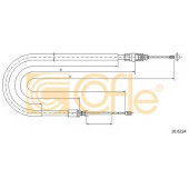 Трос стояночной тормозной системы COFLE 92.10.6224 / 10.6224