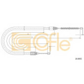 Трос стояночной тормозной системы COFLE 92.10.6692 / 10.6692