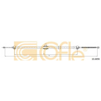 Трос стояночной тормозной системы COFLE 92.10.6896 / 10.6896