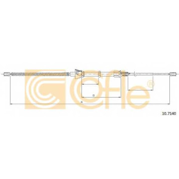 Трос стояночной тормозной системы COFLE 92.10.7140 / 10.7140