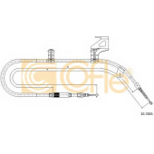Трос стояночной тормозной системы COFLE 92.10.7483 / 10.7483