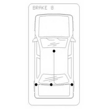Трос стояночной тормозной системы COFLE 92.10.8171 / 10.8171-1