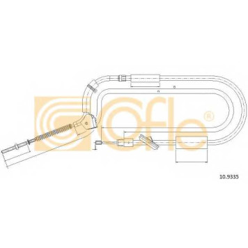 Трос стояночной тормозной системы COFLE 92.10.9335 / 10.9335