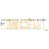 Трос стояночной тормозной системы COFLE 92.10.9447 / 10.9447