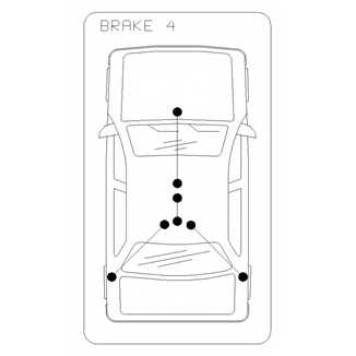 Трос стояночной тормозной системы COFLE 92.10.9449 / 10.9449-1