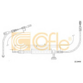 Трос стояночной тормозной системы COFLE 92.10.9449 / 10.9449