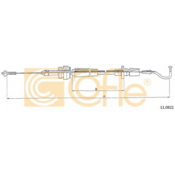 Тросик газа COFLE 92.11.0821 / 11.0821