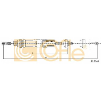 Трос управления сцеплением COFLE 92.11.2248 / 11.2248